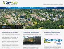 Tablet Screenshot of city-nord.eu
